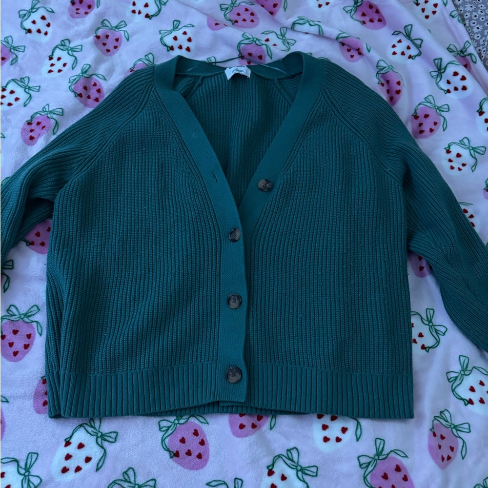 Old Navy Teal Women's Cardigan